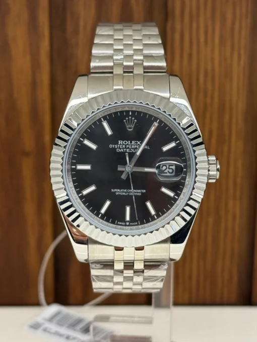 For men,Watches Rolex watches DATE-JUST-M/SILVER X BLACK Rolex