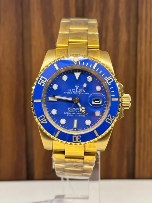 For men,Watches Rolex watches SUBMARINER-M/SIZE 40 GOLD X BLUE Rolex