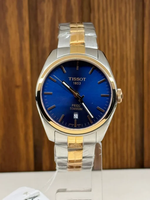 For men,Watches Tissot watches T101.417 FLAT-M/H ROSE X BLUE Tissot