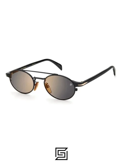 For men,Sunglasses sunglasses David beckham DB1042 Black - Brown Silver Mirror David Beckham