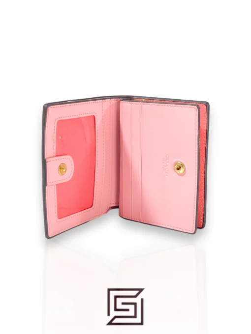 Leather,Wallets,For women Coach wallets Snap Wallet Pink C2862 Coach