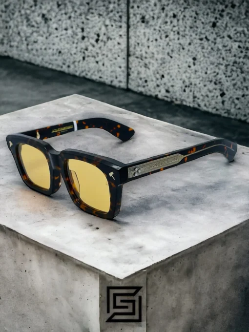 For men,Sunglasses Jacques Marie Mage sunglasses QUENTIN JMMQU 9D/TIGER X YELLOW Jacques Marie Mage