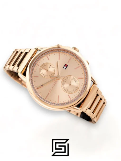 For women,Watches,For women,Original Watches original-watches Tommy Hilfiger Women’s Quartz Rose Gold Stainless Steel Rose Gold Dial 40mm Watch 1781915 Tommy Hilfiger