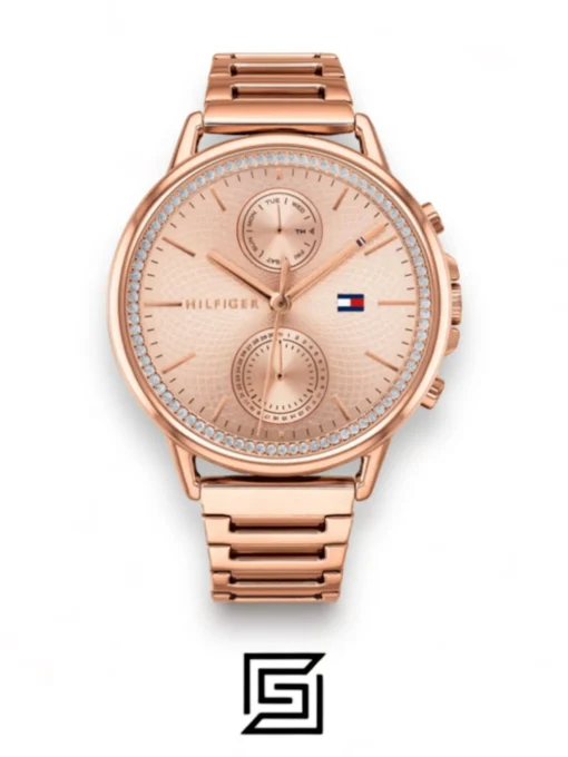 For women,Watches,For women,Original Watches original-watches Tommy Hilfiger Women’s Quartz Rose Gold Stainless Steel Rose Gold Dial 40mm Watch 1781915 Tommy Hilfiger