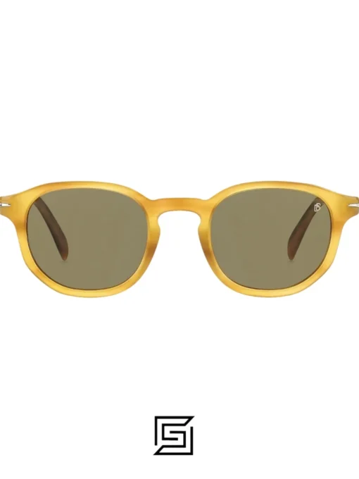 For men,Sunglasses David Beckham sunglasses DB 1007/S - Honeybrown Creamhorn - Green David Beckham