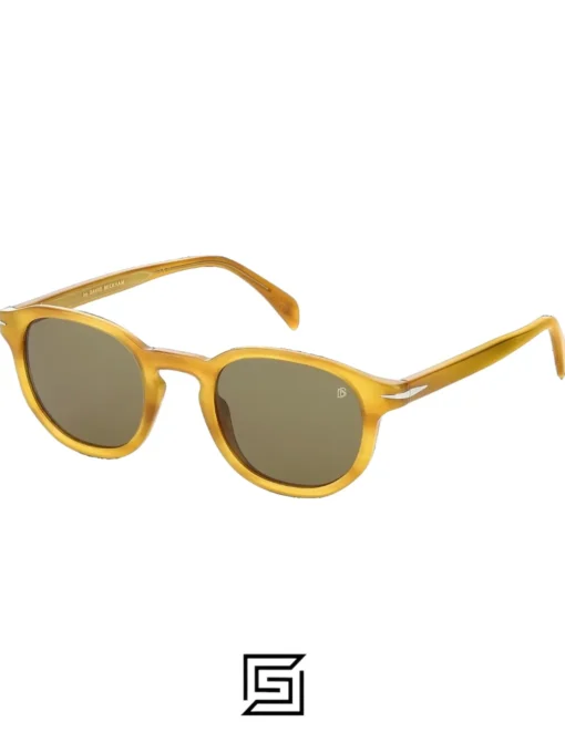 For men,Sunglasses David Beckham sunglasses DB 1007/S - Honeybrown Creamhorn - Green David Beckham