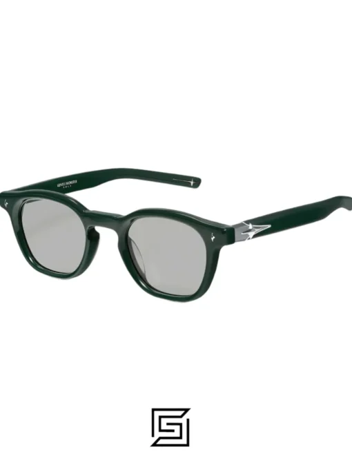 For men,For women,Sunglasses Gentle Monster sunglasses Vonzo GR6 - Green acetate frame Grey lenses Gentle Monster