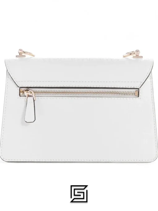 Bags,Leather leather GUESS ALEXIE FLAP CROSSBODY BAG VG841619, WVG84 16190 WHITE Guess