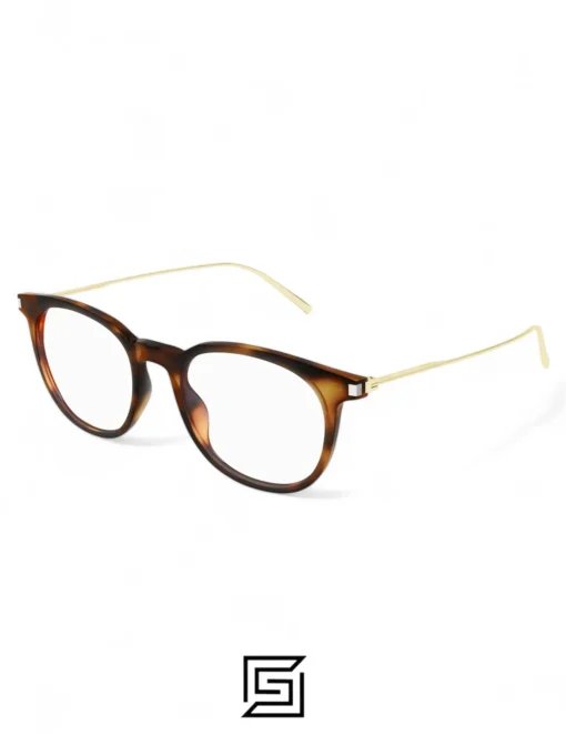 Eyeglasses,For men Saint Laurent eyeglasses SL579 002/TIGER BROWN Saint Laurent