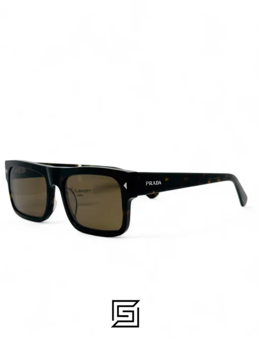 For men,Sunglasses sunglasses PRADA SPR A10SF 17N-01D/TIGER - BROWN Prada