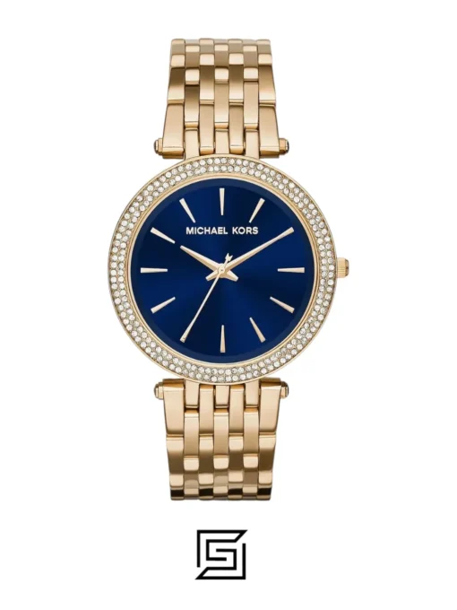 For women,Watches Michael Kors watches Darci Women's Blue Dial Stainless Steel Band Watch - MK3406 Michael Kors