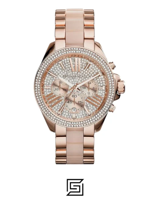 For women,Watches Michael Kors watches Women's Wren Two-Tone Watch MK6096 Michael Kors