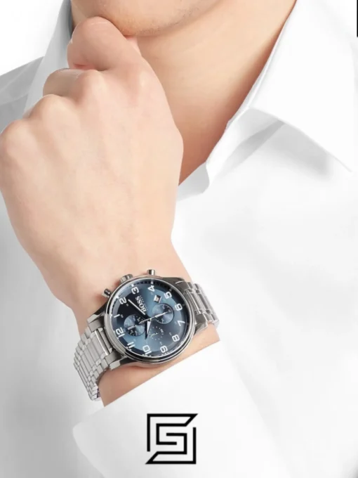 For men,Watches,For men,Original Watches Hugo Boss original-watches Men's Blue Dial Stainless Steel Band Watch - 1513183 Hugo Boss