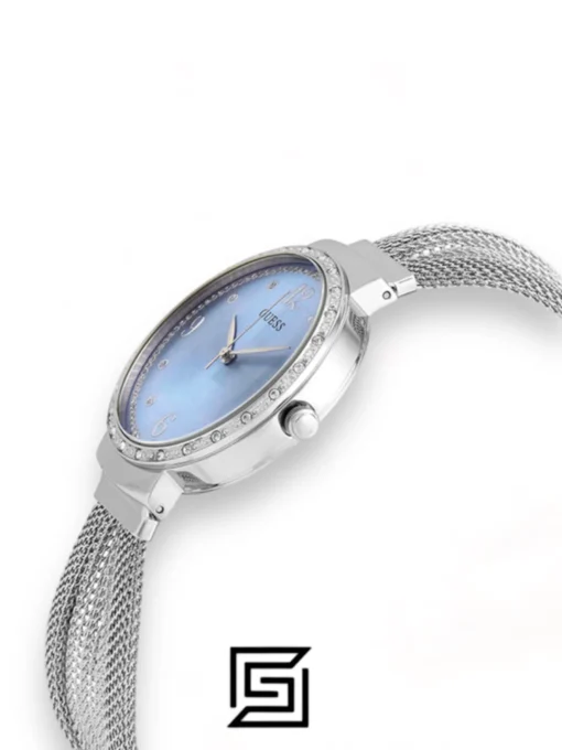 For women,Watches,For women,Original Watches Guess watches Quartz Crystal Blue Dial Ladies Watch - U1083l4 Guess