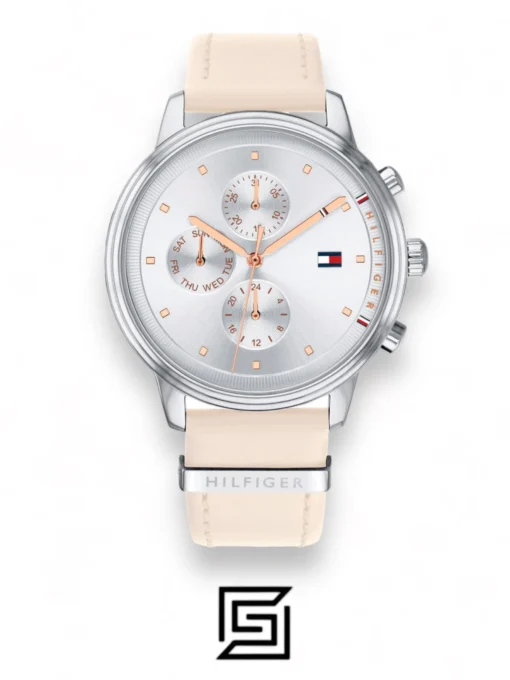 For women,Watches,For women,Original Watches Tommy Hilfiger original-watches Blake Women's Silver Dial Leather Band Watch - 1781906 Tommy Hilfiger