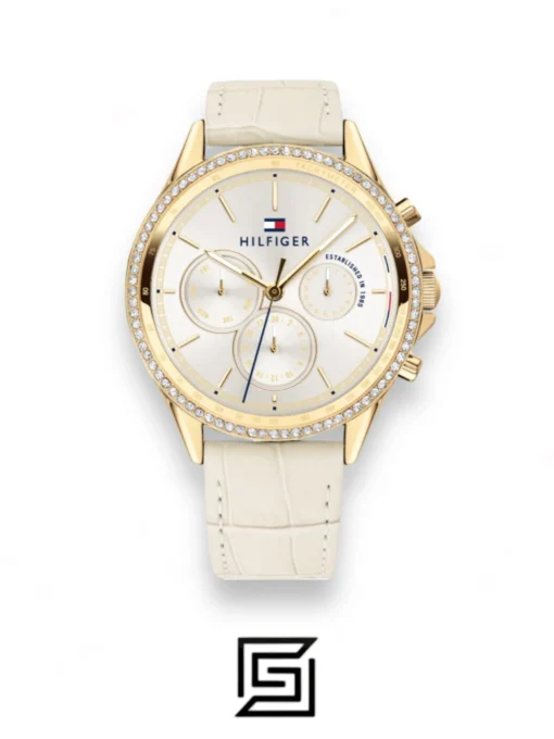 For women,Watches,For women,Original Watches Tommy Hilfiger watches Womens Multi dial Quartz Watch with Leather Strap 1781982 Tommy Hilfiger