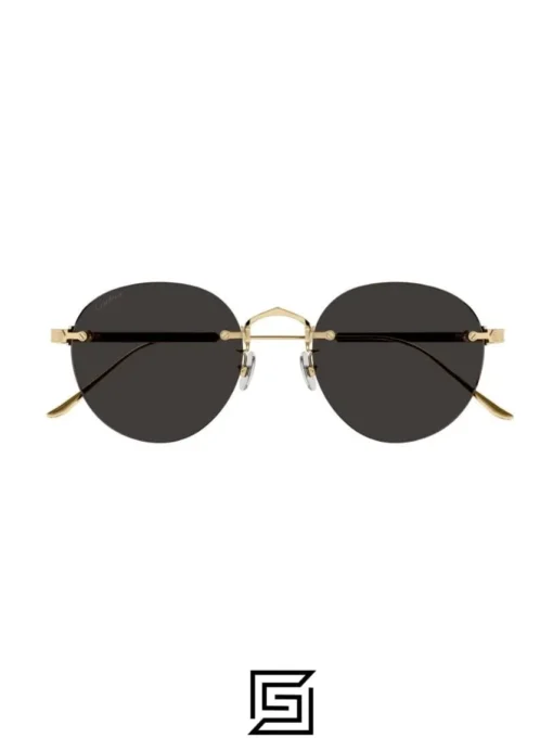 For men,Sunglasses Cartier sunglasses CT0393 002/GOLD X BLACK Cartier