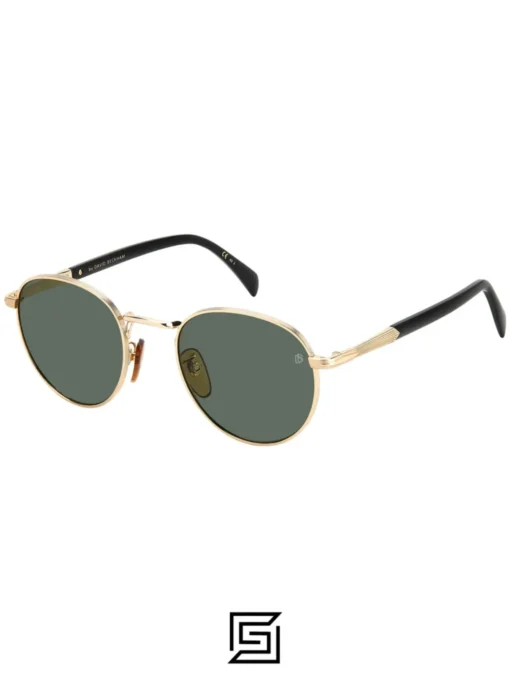 For men,Sunglasses sunglasses David beckham DB 1116/S - Gold Black - Green David Beckham