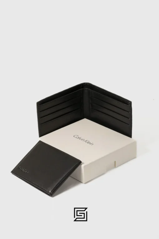 Leather,Wallets,For men Calvin Klein leather CK SINGLE WALLET CK JEANS LOGO Calvin Klein