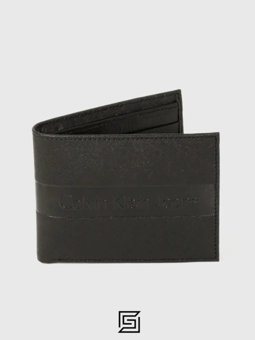 Leather,Wallets,For men Calvin Klein leather CK SINGLE WALLET CK JEANS LOGO Calvin Klein