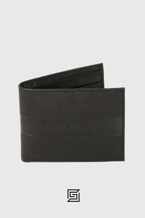 Leather,Wallets,For men Calvin Klein leather CK SINGLE WALLET CK JEANS LOGO Calvin Klein