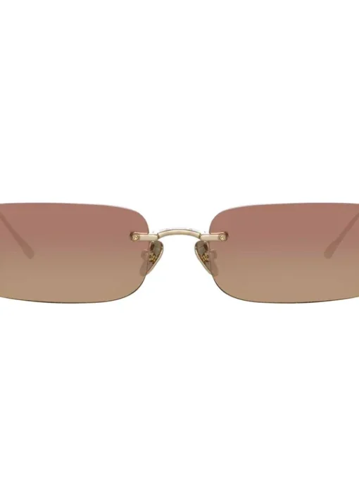 For women,Sunglasses Linda Farrow sunglasses LFL/1131/GOLD X HONEY Linda Farrow