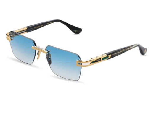 For men,For women,Sunglasses Dita Meta-Evo One DTS147-A-01 Rectangle Sunglasses gold-x-blue Dita