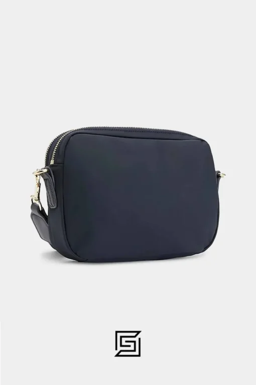 Bags,Leather leather Shoulder bag Tommy Hilfiger Poppy Crossover bag dark blue AW0AW13154 Tommy Hilfiger